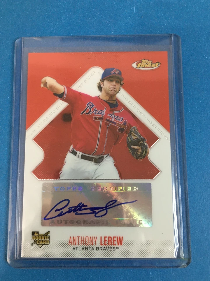 F141,316  2006 Finest #154 Anthony Lerew AU/963 (RC) * BRAVES - Image 1 of 1