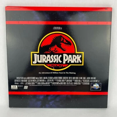 Jurassic Park Letterbox Edition Laser Disc Movie 1993 - Image 1 of 4