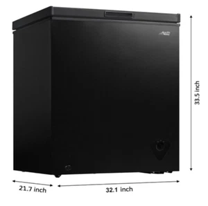 New 7 Cu ft Chest Freezer Frozen Food Storage Appliance Freeze Easy Clean - Picture 1 of 4