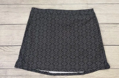 FALDA RASGADO HAWAII Mujeres 2XL Negra Azul Estampado Tribal Envolvente Elastizada Informal Falda EXCELENTE Foto 1 de 4