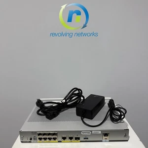 Cisco ISR 1100 Series C1111-8P Integrated Services Router 1-Year Warranty - Afbeelding 1 van 5