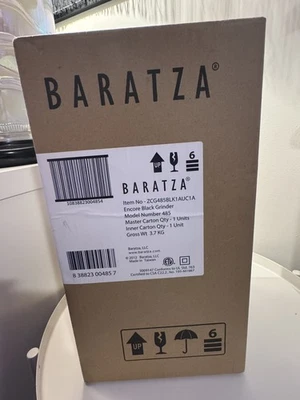 Molinillo de café Baratza Encore modelo 485 en negro NUEVO EN CAJA, SIN ABRIR Foto 1 de 4