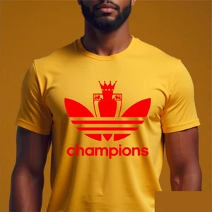 Liverpool Champions T-Shirt, Trophäe Symbole Kinder & Erwachsene Geschenk Tee Top - Bild 1 von 7