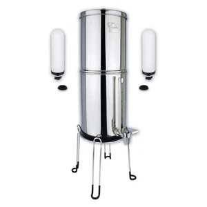 Newton Gravity-Powered Water Filter System - 6L - 2 Candles - Fluoride & Scale - Picture 1 of 10