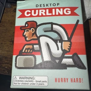 Desktop Curling Game Hurry Hard!  Running Press NEW SEALED - Picture 1 of 4