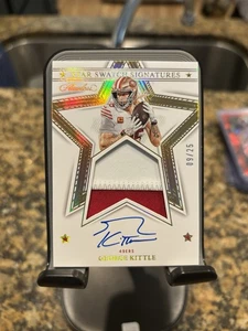 2023 Panini Flawless Star Swatch Signatures George Kittle #SS-GKI/25 SSP 🔥🔥🔥 - Imagen 1 de 2