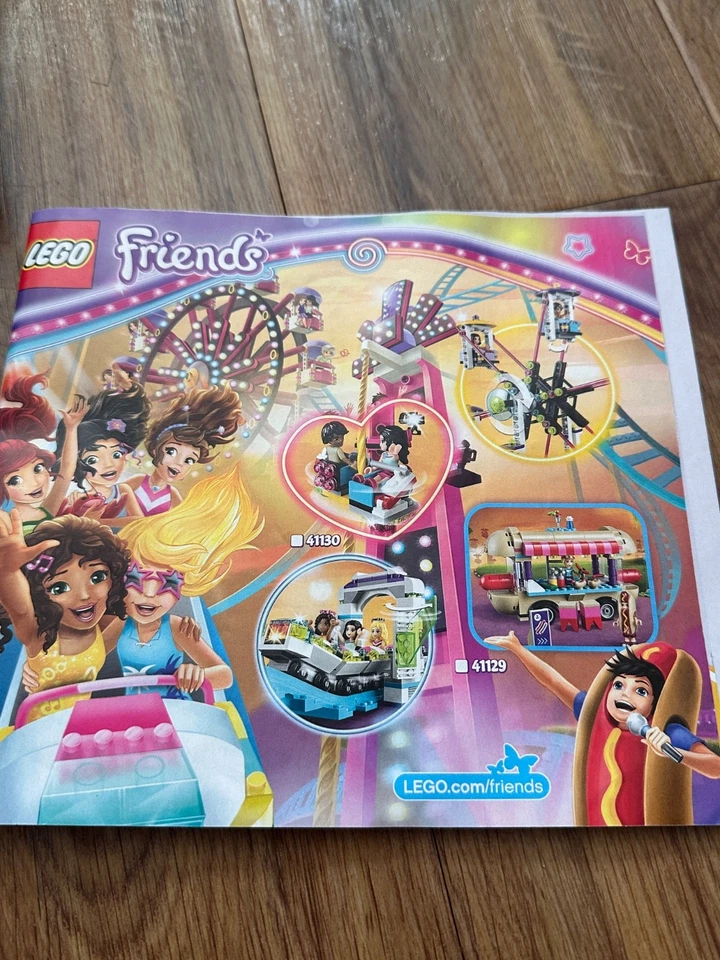 LEGO FRIENDS: Amusement Park Bumper Cars (41133) no box vgc xmas gift  - Image 1 of 4