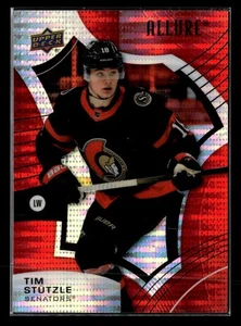 2021-22 Upper Deck Allure #80 Tim Stutzle Red Rainbow - Picture 1 of 2