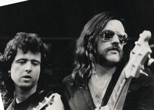 Lemmy Motorhead Photo Original Black And White Press Promotion June 1984 - Picture 1 of 13