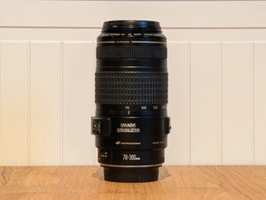 Canon EF 70-300mm F4-5.6 Is USM Tele-Objektiv Zoom Lens - Bild 1 von 8