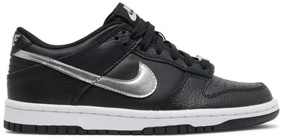 Nike NBA x Dunk Low EMB Grade School 75th Anniversary - Spurs DC9560-001 - Image 1 of 4