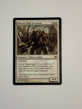 MTG - Mirror-Sigil Sergeant, Conflux NM/M Mythic Rare White Magic The Gathering