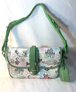 Disney Dooney & and Bourke Disney Parks Sketch Purse 10th Anniversary Bag - Picture 1 of 13