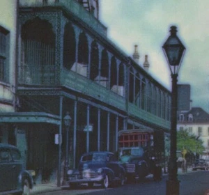 Antoine's Restaurant c1960s view New Orleans Louisiana autos postcard A876 - Picture 1 of 3