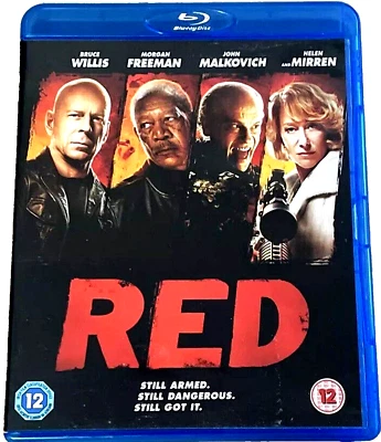 Red (Blu-ray-2011, 1-Disc) Bruce Willis. *"STILL ARMED. STILL DANGEROUS"* - Image 1 of 4