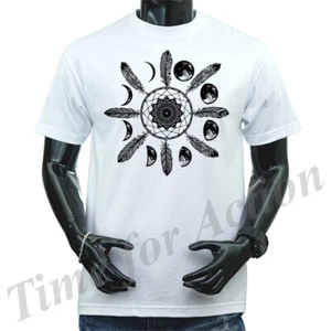 Camiseta gráfica atrapasueños Moon Phasing - Imagen 1 de 15