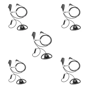 5 X GARMIN Radio 1 Pin 2.5mm D Type PTT Mic Earpiece RINO110 RINO120 RINO130 - Picture 1 of 5