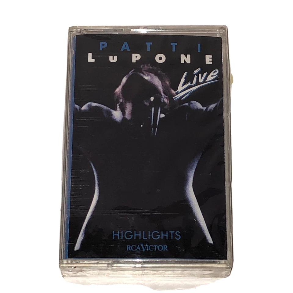 Patti LuPone: Patti LuPone Live! (Highlights) - 1993 Cassette Tape Sealed - Image 1 of 4