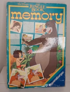 Jungle Book Memory Matching Game Walt Disney Complete Vintage 1996 Ages 4 & up - Picture 1 of 6
