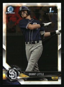 Grant Little 2018 Bowman Draft Chrome #BDC-110  Baseball Card