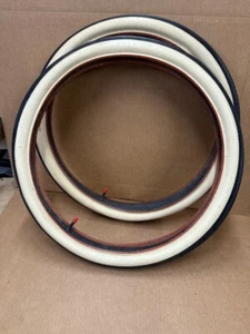 Vorkrieg Goodyear 24x2.125 Fahrrad Weißwandreifen + NOS 2nds Monark Silver King - Bild 1 von 6