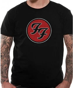 Offizielles Foo Fighters T-Shirt Rot FF Logo Schwarz Neu S M L XL XXL 3XL 4XL 5XL - Bild 1 von 21