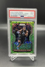 2020 Panini Prizm Donovan Peoples-Jones PSA 9 No Huddle Neon Green Prizm /5 RC