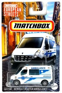 MATCHBOX RENAULT MASTER AMBULANCE EUROPEAN STREETS 2024 - Picture 1 of 1