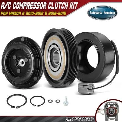 Kit de embrague compresor de aire acondicionado para Mazda 3 2010-2013 5 2012-2015 L4 2,3 L 2,5 L HS18 Foto 1 de 4
