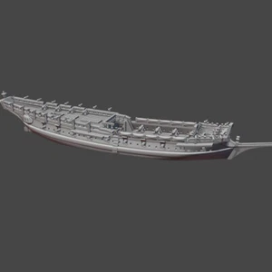 1/1200th Spanish Xebec Frigate (32 guns) - Picture 1 of 1