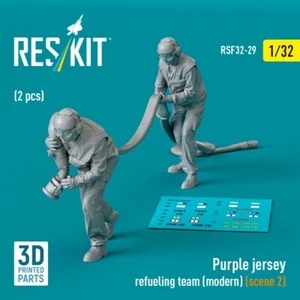 ResKit 1/32 Jersey Púrpura Equipo Reabastecimiento (Moderno) (Escena 2) (2 piezas) (Impreso 3D) - Imagen 1 de 2