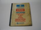 Chrysler Service Hillman Arrow & Hunter HB HC Series Factory Service Manual