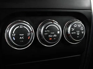 For Suzuki SX4 2006-2009  Polished Aluminum Heater dash panel Surrounds Rings x3 - Picture 1 of 5