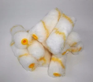 250 Mini Rodillos de Pintura 4" GROSORES 15 mm NAP Resistente a Disolventes Todas las Pinturas - Imagen 1 de 1