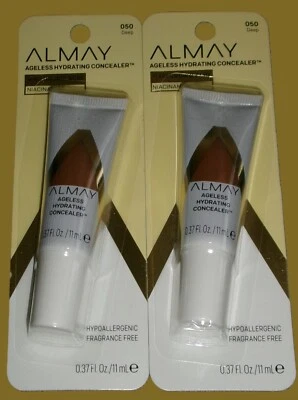 ALMAY AGELESS HYDRATING CONCEALER #050 Deep Hyaluronic Acid Lot of 2 NEW - Image 1 of 3