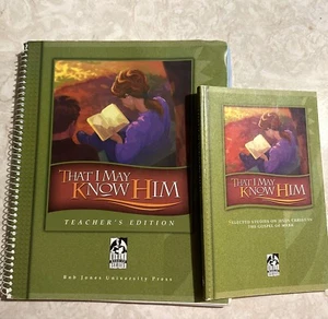 BJU Bob Jones That I May Know Him  Teacher’s Edition & Student Book - Picture 1 of 11