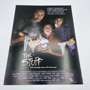 The Stuff Ice Cream Larry Cohen Rare Advertisement Promo - Picture 1 of 2