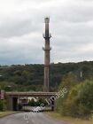 Photo 6x4 M1 Underpass and HTC Plant chimney Blackburn/SK3892  c2011