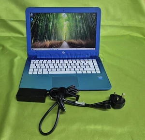 HP Stream 13-c055sa 13.3" Laptop Blue with AC Adapter - Picture 1 of 11