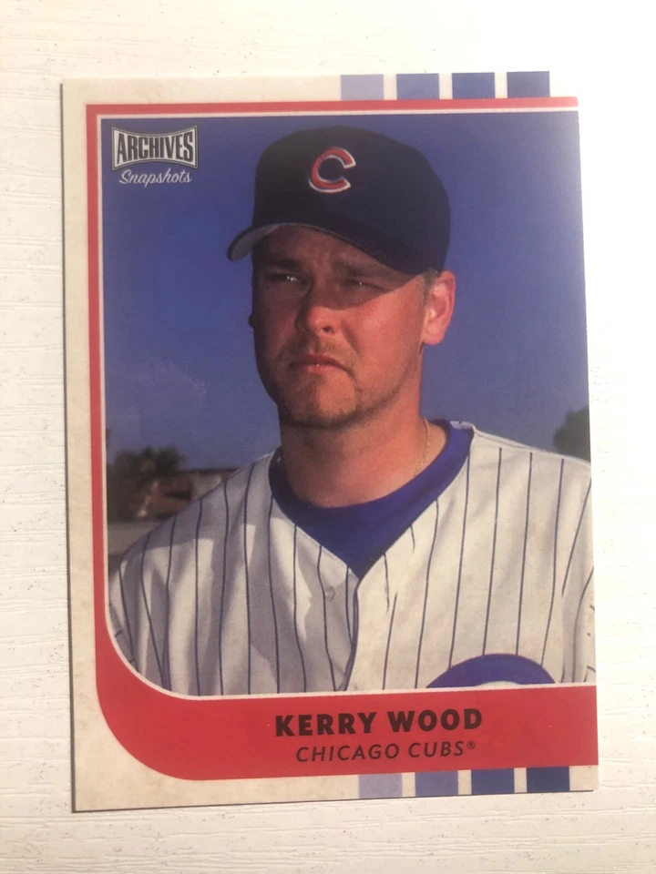 2021 Topps Archives Snapshots Online Exclusive Kerry Wood Cubs 47 - Image 1 of 1