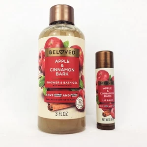 Beloved Set Gel de Ducha y Baño Corteza de Manzana y Canela + Bálsamo Labial - Imagen 1 de 5