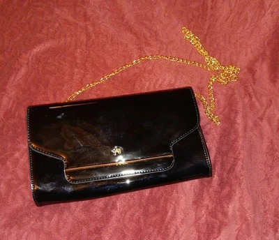 Handtasche - Lack - schwarz - Anna Field - Bild 1 von 4