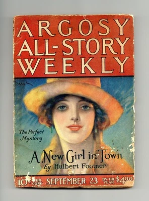 Argosy Part 3: Argosy All-Story Weekly Sep 23 1922 Vol. 145 #6 FR Low Grade - Image 1 of 3