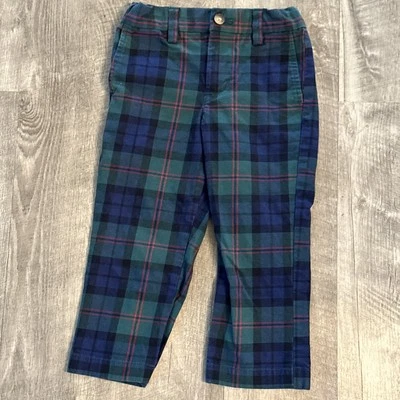 Pantalones chinos verdes/azules/rojos Vineyard Vines talla 3T preppy/elásticos para niños pequeños Foto 1 de 4