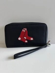 CARTERA PULSERA BOSTON RED SOX Cremallera Estilo Raro - Imagen 1 de 11