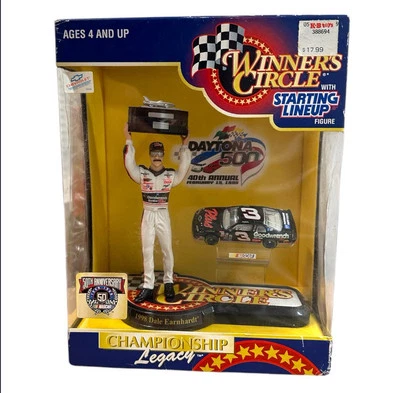 Dale Earnhardt Sr. Winner’s Circle Starting Lineup Figure 1/64 1998 Daytona 500 - Image 1 of 4