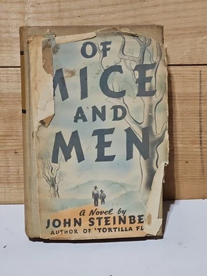 Of Mice and Men 1937 John Steinbeck First Edition Second  State NY Covici Friede - Image 1 of 4