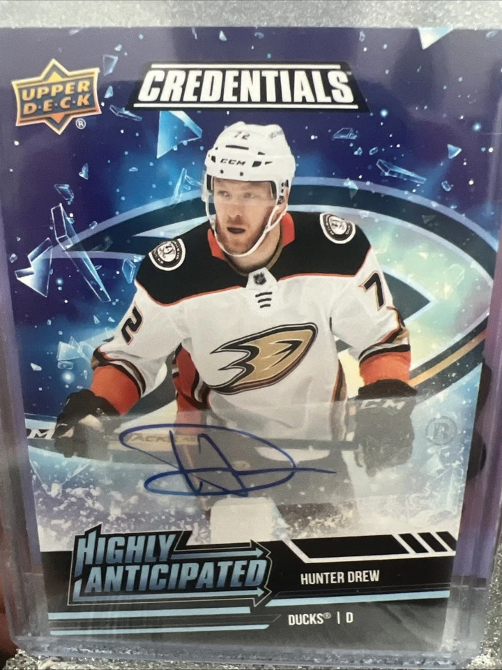 2022-23 Upper Deck Credentials - Highly Anticipated Hunter Drew #HA-44 (RC) - Image 1 of 1