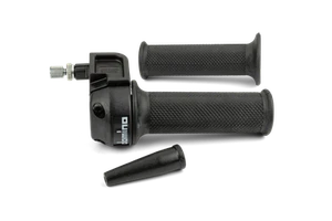 Gasgriff Set Domino Kurzhub 3,6°/ 74mm Aprilia SX / RX / Derbi Senda SM / R / Gi - Bild 1 von 2