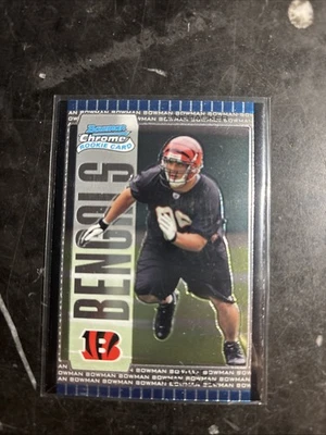 Bowman Chrome Rookie Card - Bengals Football Trading Card ESPN David Pollack - Image 1 of 2